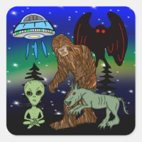 Cryptids, Bigfoot, Sasquatch, Mothman, Alien, UFO