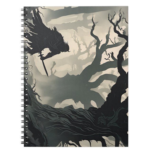 Cryptid's forest  notebook (Front)