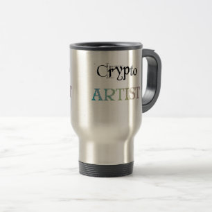 Crypto Artist Light Travel Mug