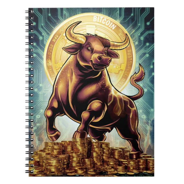 Crypto Bull Notebook (Front)