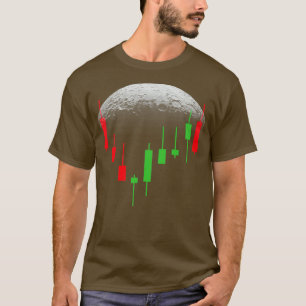 Crypto Candles Crypto Trading Stock Chart To The M T-Shirt