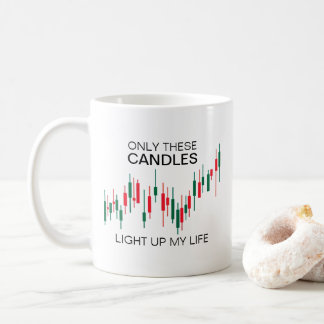 Crypto Candlesticks Personalized Coffee Mug
