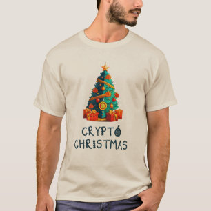 Crypto Christmas Tree - Bitcoin T-Shirt