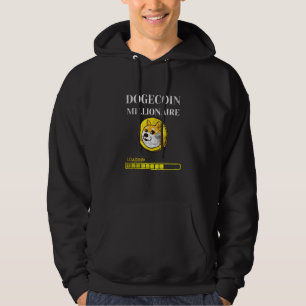 Crypto Dogecoin Millionaire Cryptocurrency Trader Hoodie
