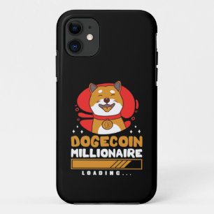 Crypto DogeCoin Millionaire Loading iPhone 11 Case