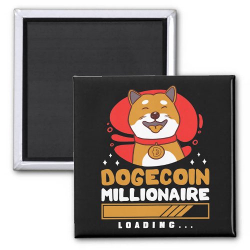 Crypto DogeCoin Millionaire Loading Magnet