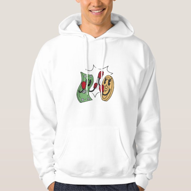Crypto Fight Club Hoodie (Front)