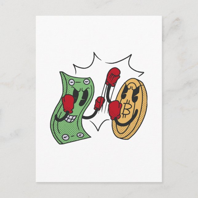 Crypto Fight Club Postcard (Front)