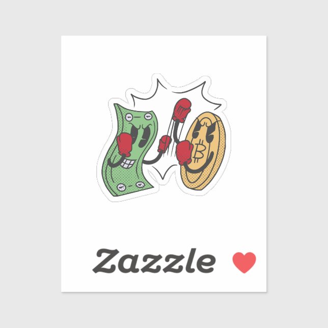Crypto Fight Club Sticker (Sheet)