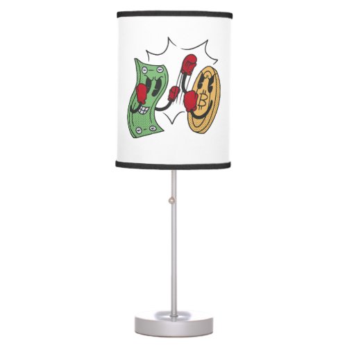 Crypto Fight Club Table Lamp