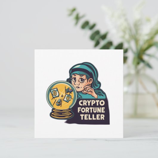 Crypto Fortune Teller (Standing Front)