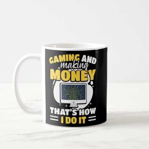 Crypto Games Blockchain Investor Gaming  Coffee Mug