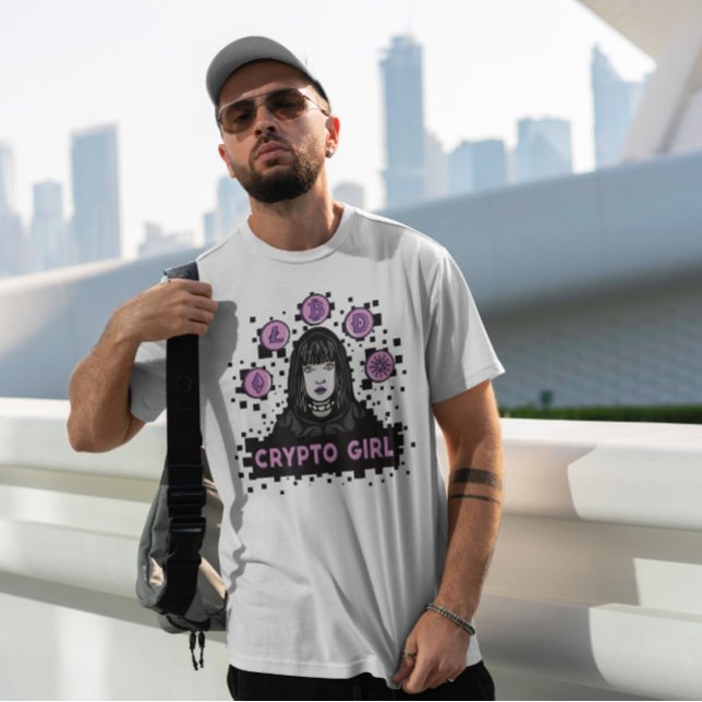 Crypto Girl  T-Shirt (Creator Uploaded)