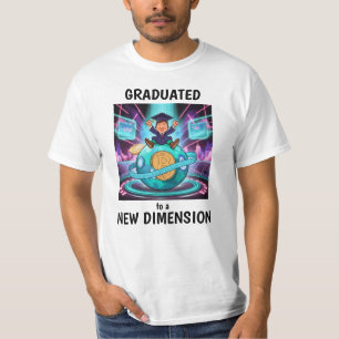 Crypto Graduation Personalized White T-Shirt