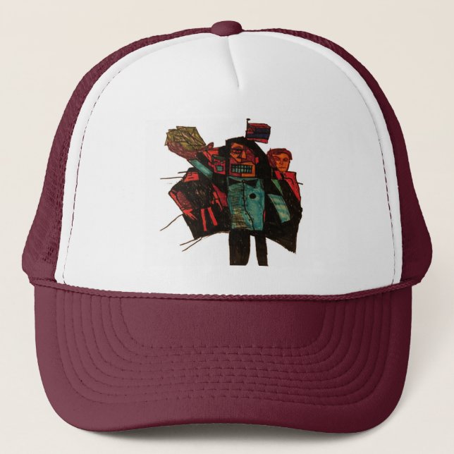 crypto ink trucker hat (Front)