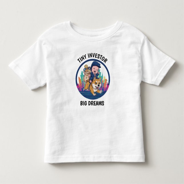 Crypto Kid Toddler T-shirt (Front)