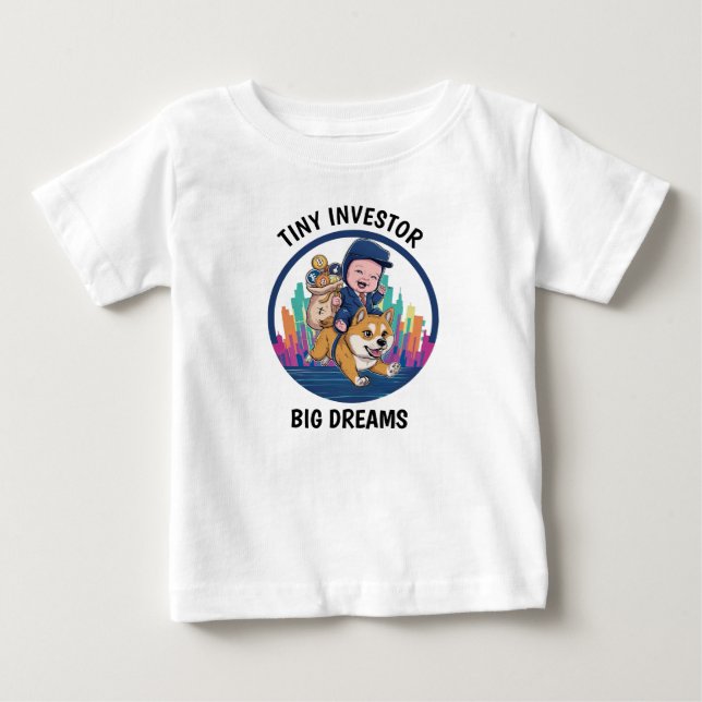 Crypto Kid Toddler Tshirt (Front)