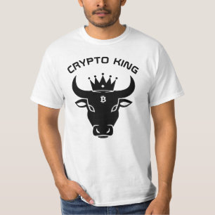Crypto King White T-Shirt