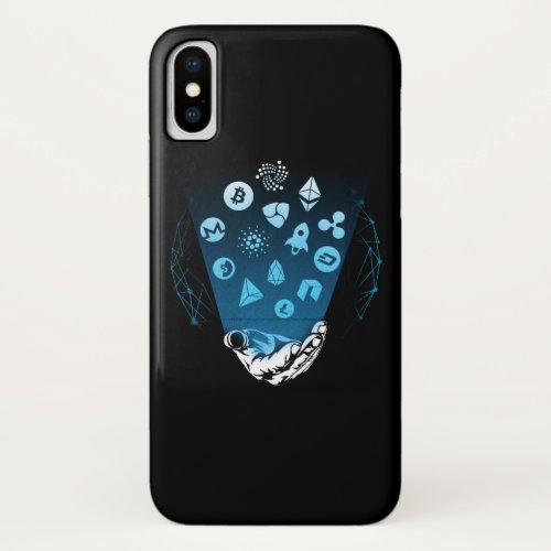 Crypto logos gift iPhone x case