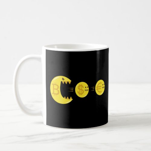 Crypto Lovers Bitcoin Dollars Euros Digital Gold M Coffee Mug