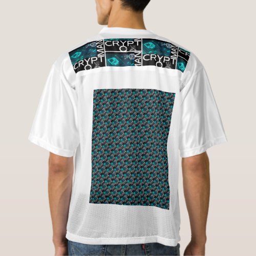 CRYPTO_MAN by PEAFDOVE  Mens Football Jersey