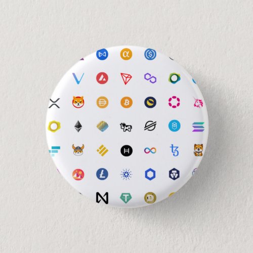 Crypto Mania BTC ETH PAX SHIB DOGE DAI ADA ATOM Button