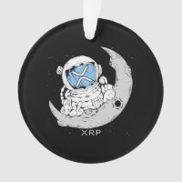 Crypto Meme XRP Cryptocurrency Cute Astronaut Moon