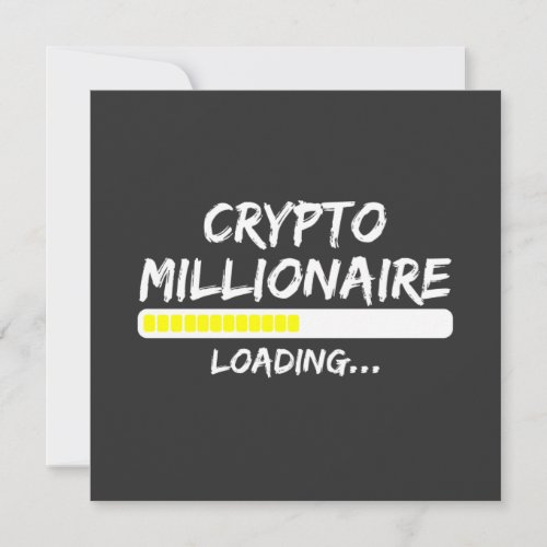 Crypto Millionaire Loading Bitcoin Card