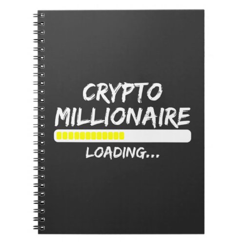 Crypto Millionaire Loading Bitcoin Notebook