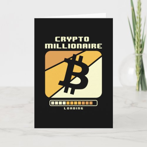 Crypto Millionaire Loading Card