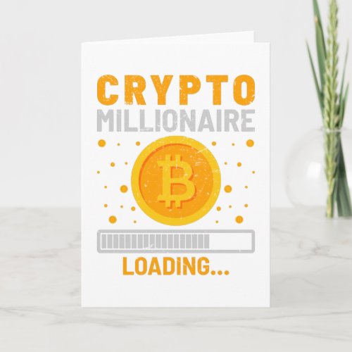 Crypto Millionaire Loading Card