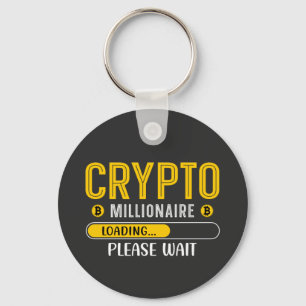 Crypto Millionaire Loading Crypto Currency Keychain