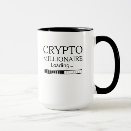 Crypto Millionaire Loading please wait Mug