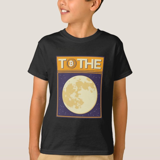Crypto Moon T-Shirt (Front)