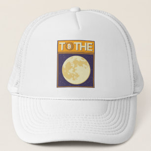 Crypto Moon Trucker Hat