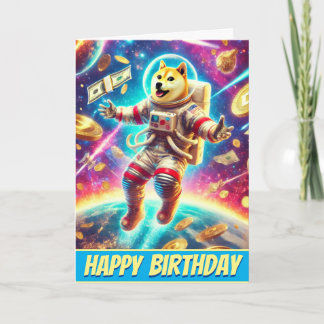 Crypto Odyssey: Doge's Galactic Adventure Card
