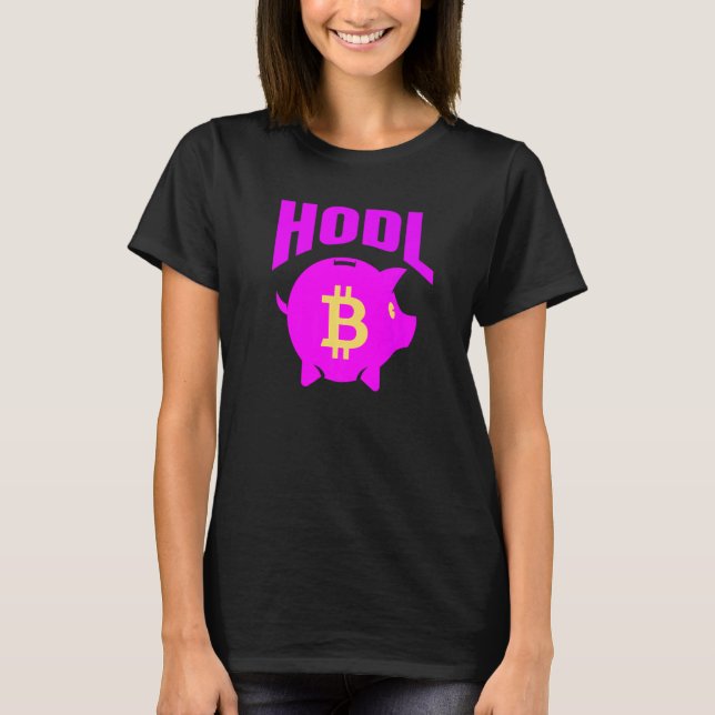 Crypto Piggy Bank T-Shirt (Front)