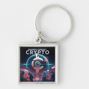 Crypto Planet Keychain