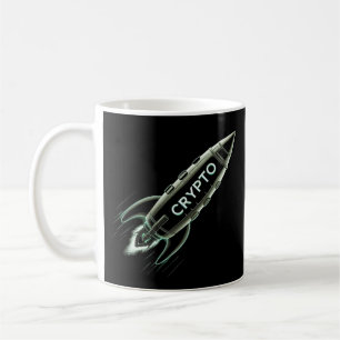Crypto Rocket Coffee Mug
