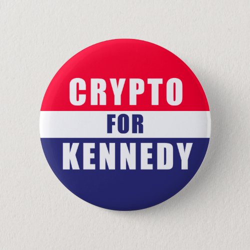 Crypto Supporters for RFK Jr button