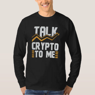 Crypto Trader Cryptocurrency Blockchain Hodl Candl T-Shirt