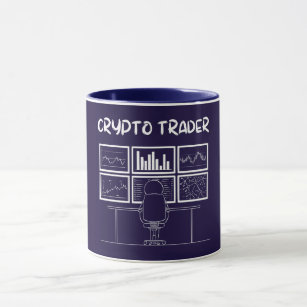 Crypto Trader Funny Logo Mug