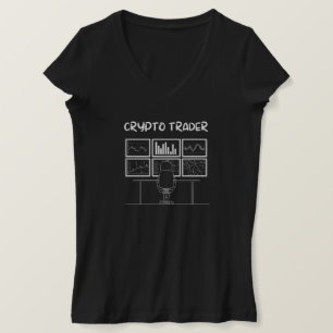 Crypto Trader Funny Logo T-Shirt