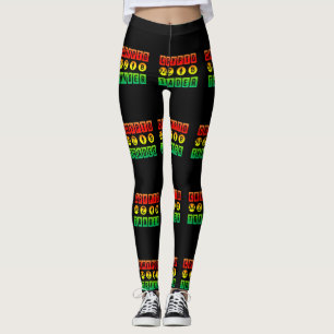 Crypto Trader Rainbow for Bitcoin Fans Leggings