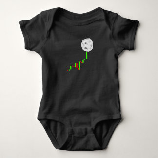 Crypto Trading Hodl Vintage Stock Chart To The Baby Bodysuit