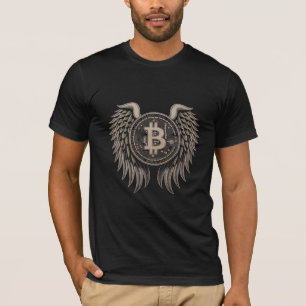 Crypto Wings Bitcoin Market T-Shirt