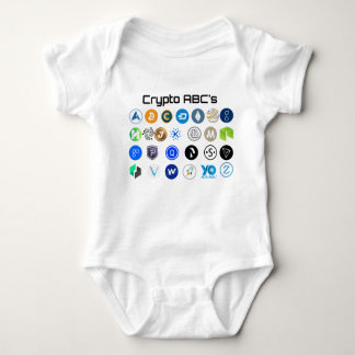 Cryptocurrency ABC's Baby Outfit Bodysuit