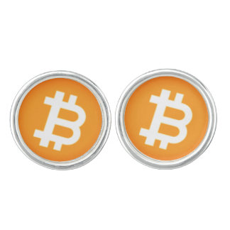 Cryptocurrency Bitcoin Cufflinks