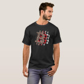 Cryptocurrency Btc Leopard Cheetah Buffalo Plaid B T-Shirt (Front Full)