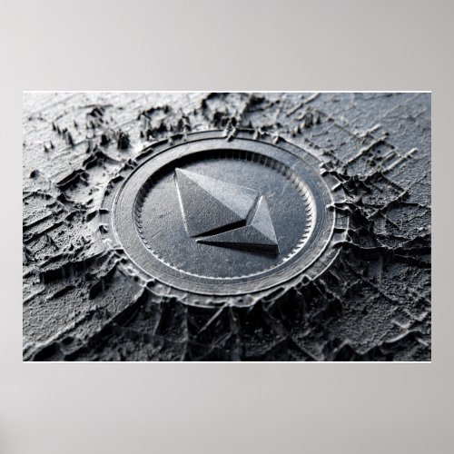 Cryptocurrency Casting Ethereum  Card Poster